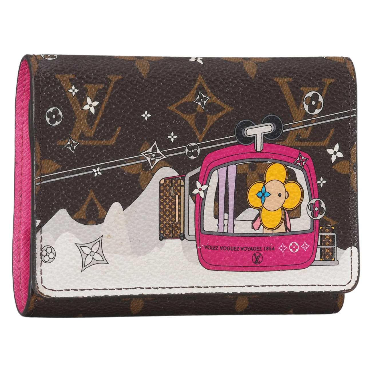 LOUIS VUITTON(USED)루이비통 빅토린 월릿 비비엔 홀리데이 에디션